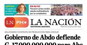 La Nación / LN PM: edición mediodía del 5 de julio