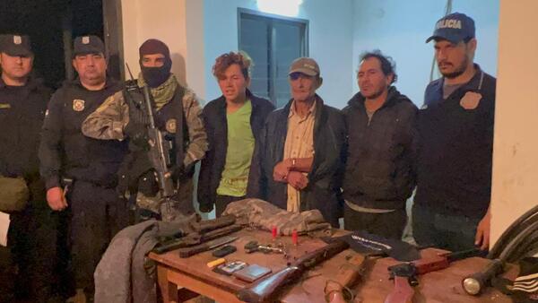 Capturan a banda de asaltantes en el límite con Itapúa