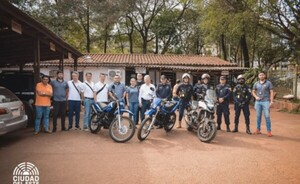 Más motos para patrullaje en Ciudad del Este