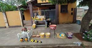 La Nación / Hombre amenaza con desalojar a todo un vecindario en el barrio Lote Guazú