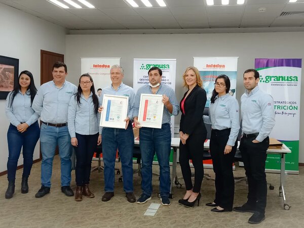 Granusa es pionera nacional en recibir certificaciones ISO en Inocuidad y Gestión de Calidad | 1000 Noticias
