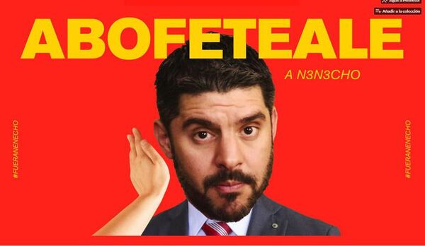 Dan “bofetadas” a Nenecho a través de un videojuego viral - Nacionales - ABC Color