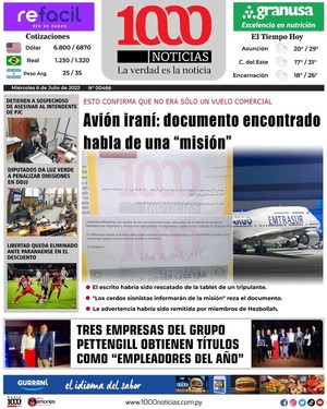 6 Julio 2022 | 1000 Noticias