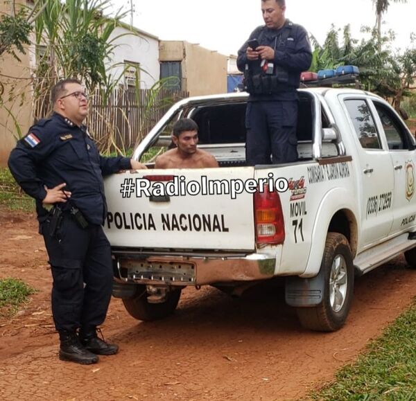 Tras persecución policía recupera motocicleta hurtada y detiene a presunto autor - Radio Imperio