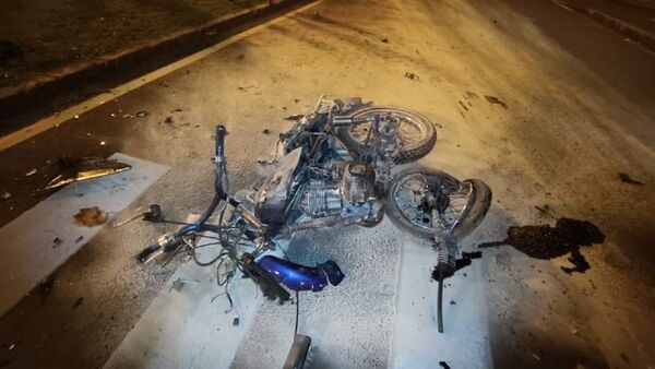 Motociclista muere en violento accidente en Encarnación