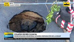 Colapso de red cloacal - ABC Noticias - ABC Color