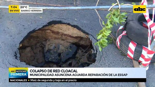 Colapso de red cloacal - ABC Noticias - ABC Color