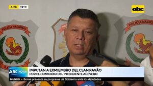Imputan a exmiembro del clan Pavão  - ABC Noticias - ABC Color