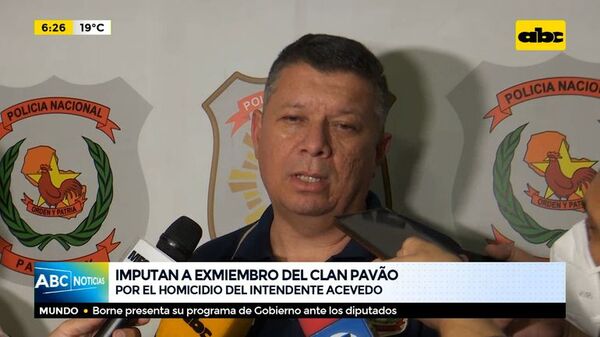 Imputan a exmiembro del clan Pavão - ABC Noticias - ABC Color