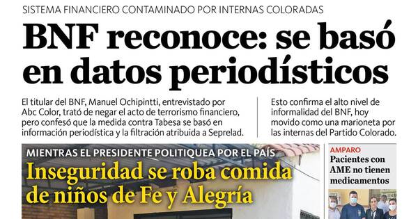 La Nación / LN PM: edición mediodía del 6 de julio