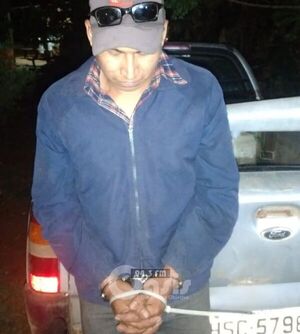 Brasileño detenido con más de 100 kilos de marihuana en Pedro Juan