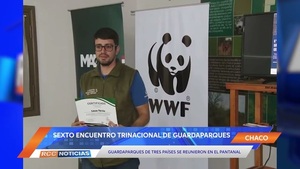 Parque Nacional Teniente Enciso recibió a Guardaparques del Gran Pantanal.