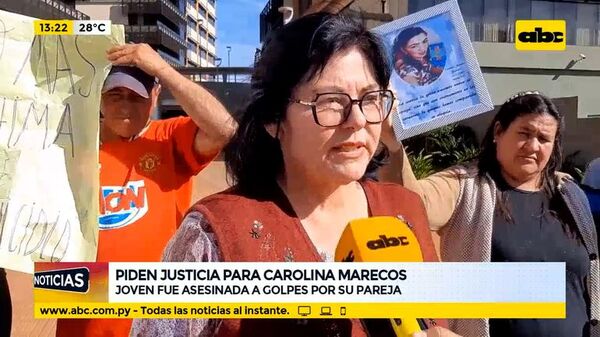 Piden justicia para Carolina Marecos - ABC Noticias - ABC Color
