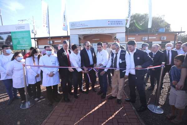 Inauguran una Unidad de Salud Familiar y obras viales en Ciudad del Este - Noticde.com