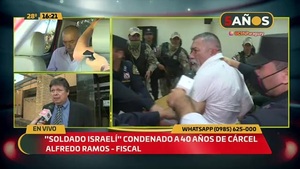 "Soldado Israelí" es condenado a 40 años de cárcel - C9N