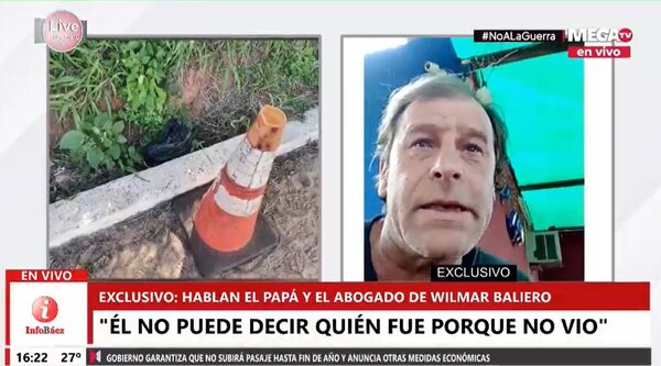 Padre de Wilmar Baliero desmiente supuesta relación sentimental entre su hijo y Aylén - Megacadena — Últimas Noticias de Paraguay