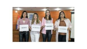 Concejales se manifestaron contra la violencia de género: "No es poca cosa"