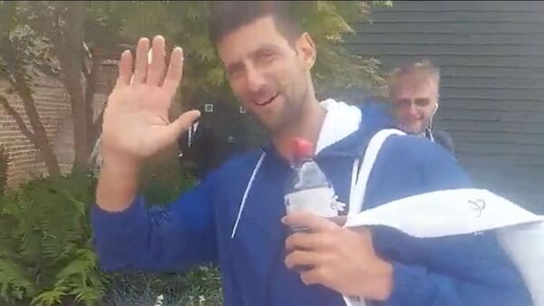"Hola Paraguay", he'i Novak Djokovic en un video
