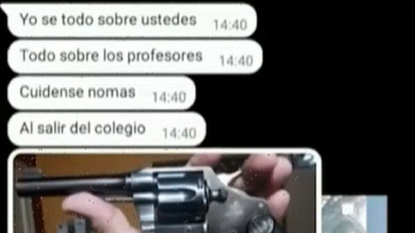 Alumnos del Colegio Presidente Franco reciben amenazas vía WhatsApp