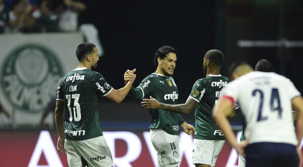 El Palmeiras de Gustavo Gómez humilla a Cerro y sigue imparable en la Libertadores