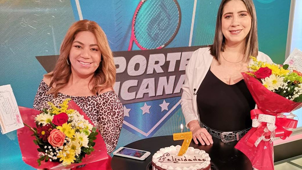 Crónica / ¡Siete años de esta dupla de mujeres que maneja al dedillo toda la info deportiva!