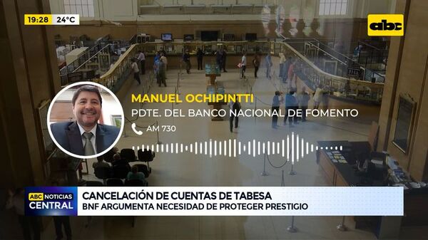 Cancelación de cuentas de Tabesa - ABC Noticias - ABC Color