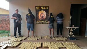 Incautan más de 280 kilos de marihuana y detienen a tres personas en PJC