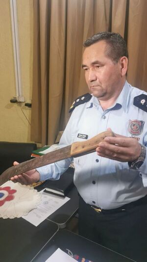 Detenido un hombre de 30 años por intentar agredir con machete a su mamá - Policiales - ABC Color