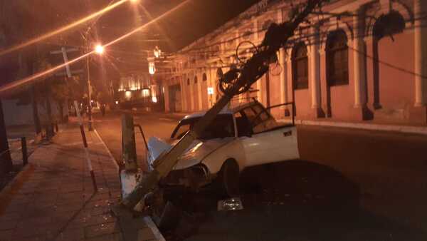 Diario HOY | Accidente con daños materiales en el microcentro