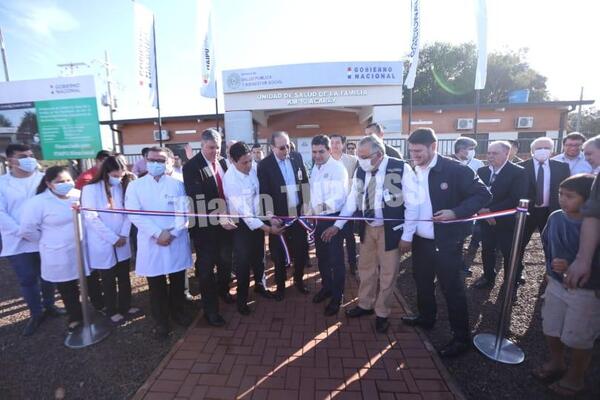 Gobierno inauguró otra USF y obras viales en Ciudad del Este, financiadas por Itaipú – Diario TNPRESS