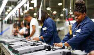 Manufacturados de EE.UU aumenta 1,6% en mayo