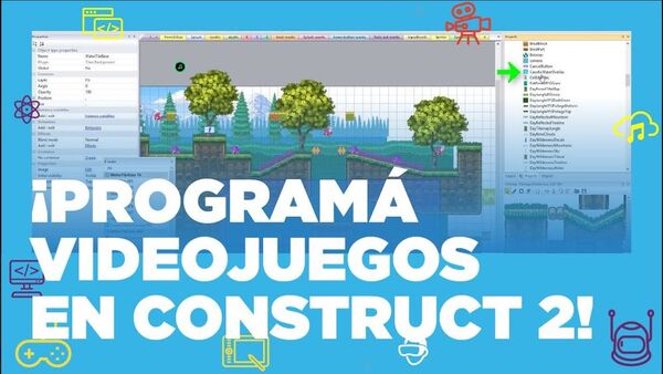 Aprendé a diseñar tu propio videojuego