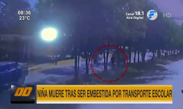 Niña muere tras ser embestida por un transporte escolar | Telefuturo