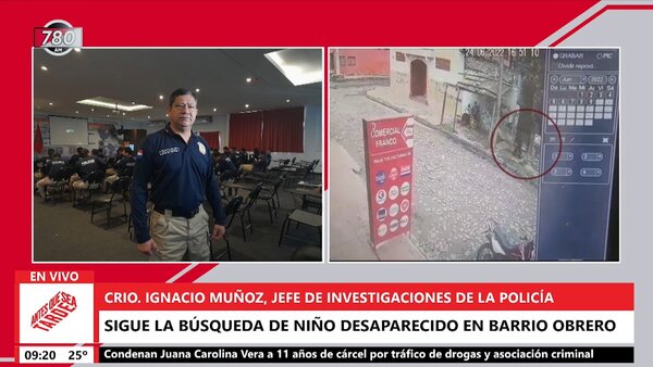 Niño desaparecido: Una de las hipótesis es que ya podría estar sin vida - Megacadena — Últimas Noticias de Paraguay