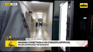 Nahiara ya está conectada a un corazón artificial.  - ABC Noticias - ABC Color