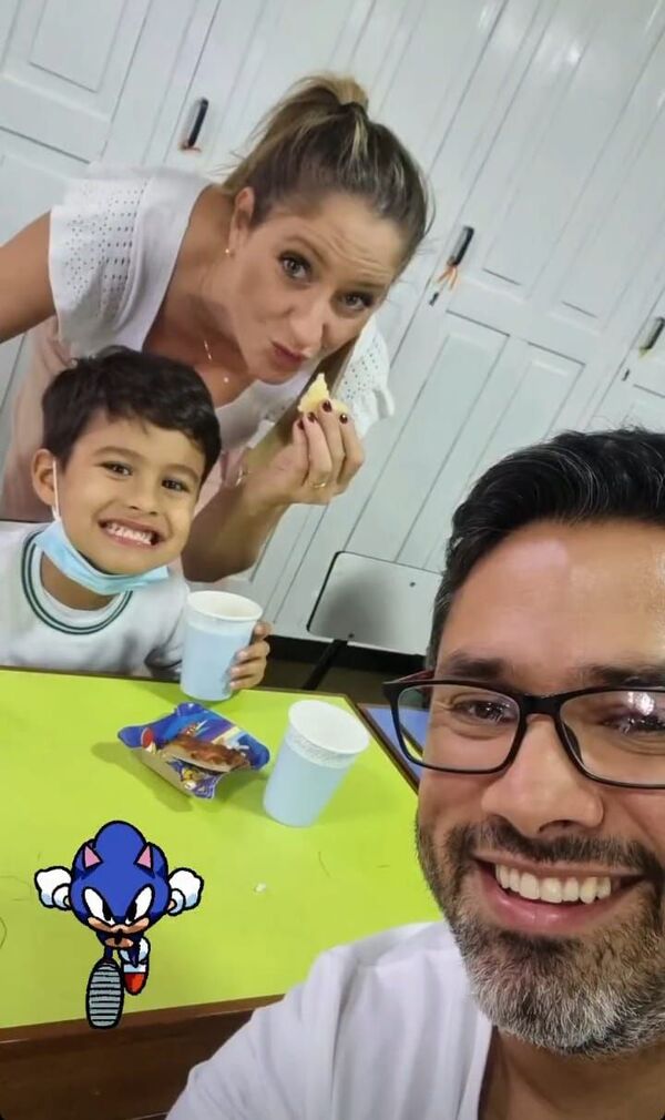 Gi Cassettai celebró por adelantado el cumple de su hijo Juani - Gente - ABC Color