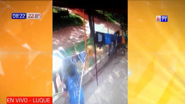 Mujer ahuyentó a ladrón usando un palo de repasar, en Luque | Noticias Paraguay
