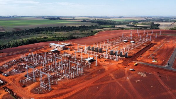 Futura subestación Yguazú en 500 kv con 67% de avance - Noticde.com