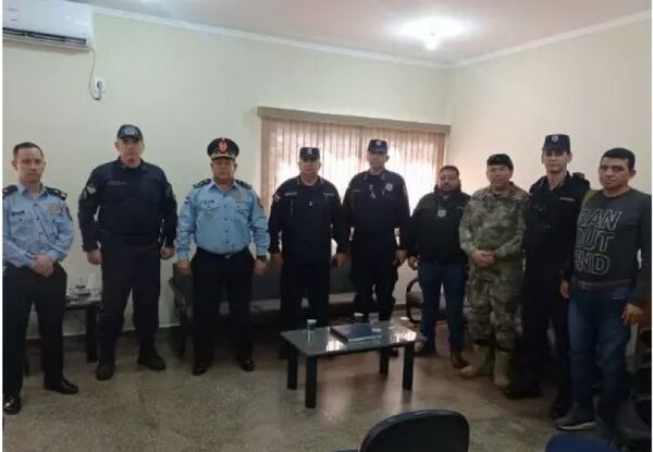 Reunión de trabajo en Ponta Porã con Policías del Brasil y del Paraguay