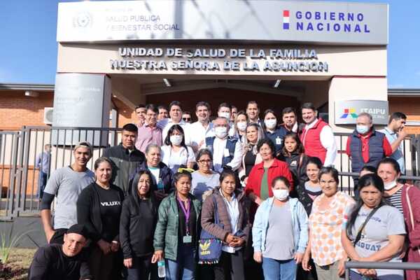 Gobierno inauguró otra moderna USF en beneficio de 5.000 pobladores de Hernandarias, Alto Paraná