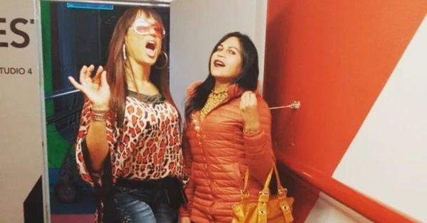 ¡Te lo pido por favoooor! Maritza no para y se codea con Moria Casán