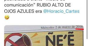 La Nación / Reflotan en redes sociales cuando Abc adoraba a HC