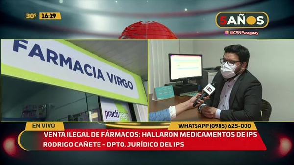 Venta ilegal de Fármacos: Hallaron medicamentos de IPS - C9N