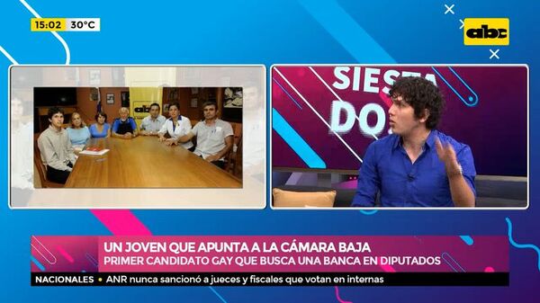 Primer candidato joven abiertamente gay que apunta a la Cámara Baja - Ensiestados - ABC Color