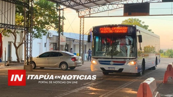 BAJA DEL PESO AFECTÓ AL SERVICIO DE TRANSPORTE DESDE POSADAS A ENCARNACIÓN