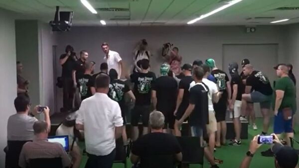 Barras del "Olimpija" de Eslovenia espantaron a su nuevo DT