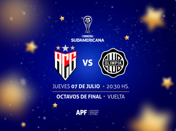 CONMEBOL Sudamericana: Olimpia visita a Atl. Goianiense en Brasil - ADN Digital