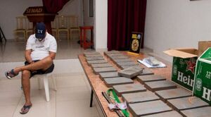 Detienen a un hombre con 27 kilos de cocaína en Ñemby