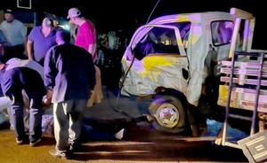 Septuagenario muere en violento percance rutero