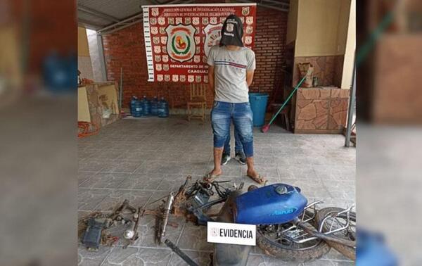 Detienen a adolescente y recuperan moto hurtada en el barrio Primero de Marzo de Coronel Oviedo – Prensa 5